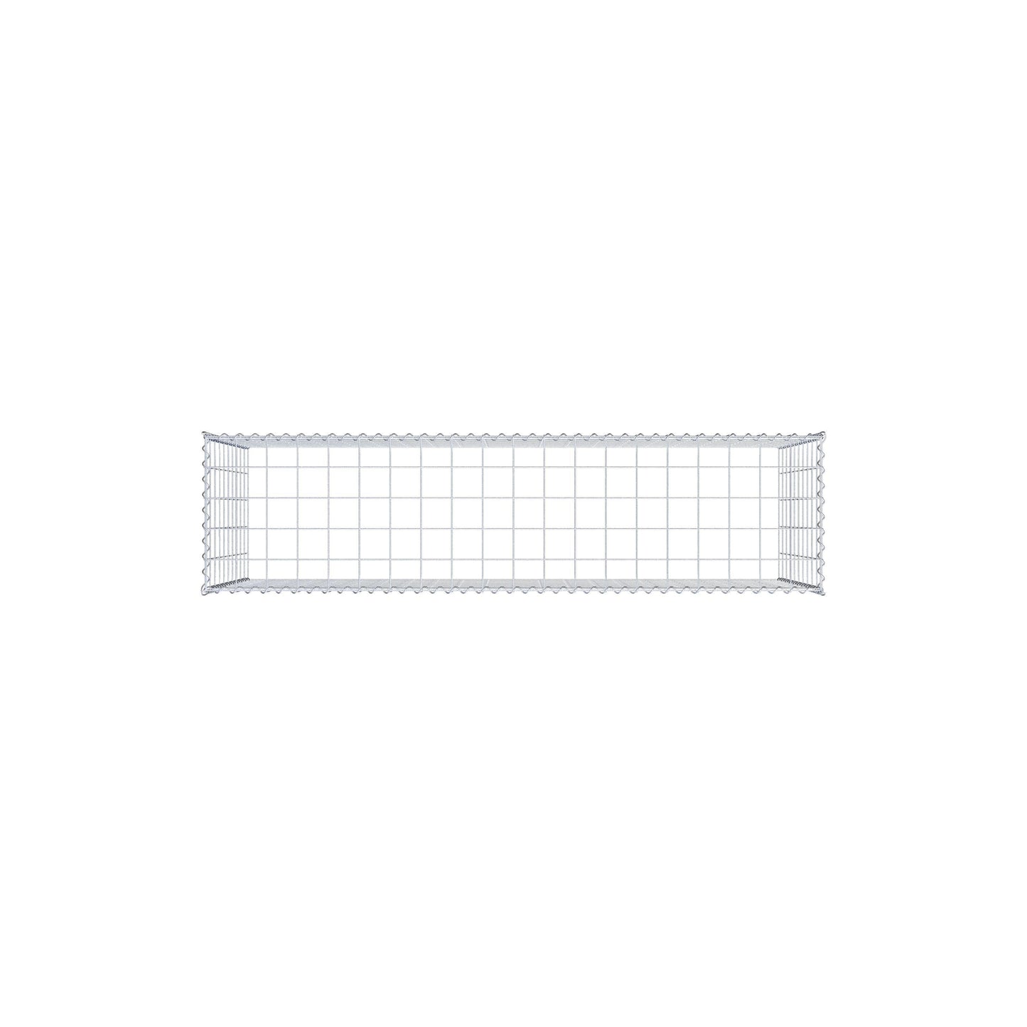 Gavión complementario tipo 3 200 cm x 100 cm x 50 cm (L x A x P), malla 10 cm x 10 cm, espiral
