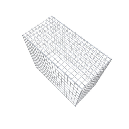 Gavión complementario de tipo 3 100 cm x 90 cm x 50 cm (L x A x P), malla 5 cm x 10 cm, anillo en C