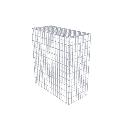 Anbaugabione Typ 3 100 cm x 90 cm x 40 cm (L x H x T), Maschenweite 5 cm x 10 cm, C-Ring