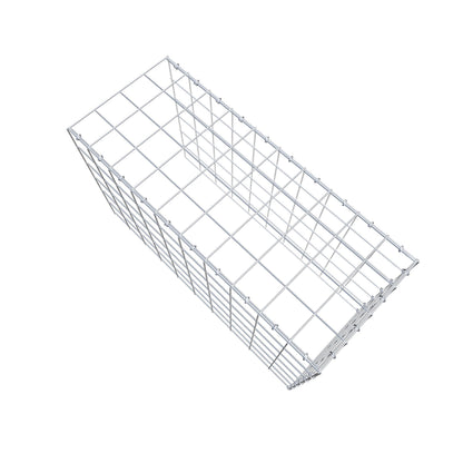 Gabião Tipo 4 100 cm x 60 cm x 40 cm (C x A x P), malhagem 10 cm x 10 cm, anel C