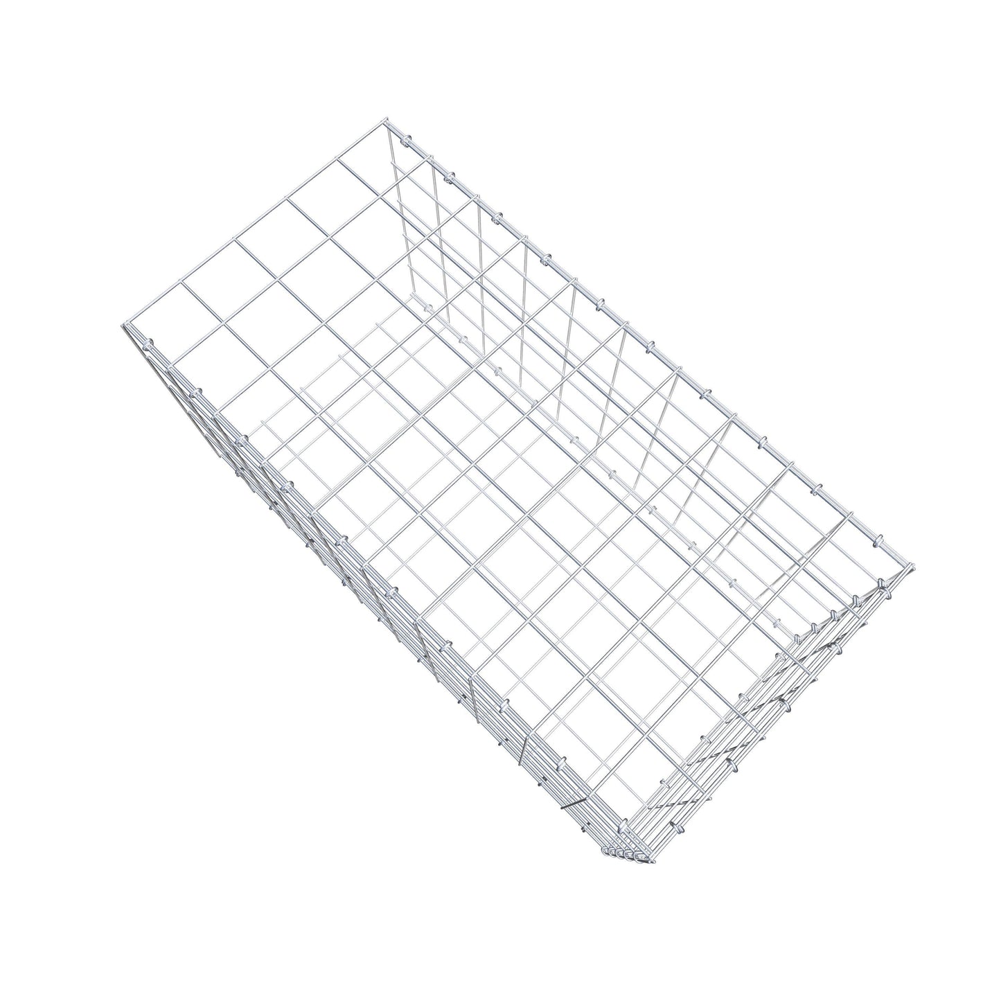 Pila adicional tipo 2 100 cm x 50 cm x 50 cm (L x A x P), malla 10 cm x 10 cm, anillo en C