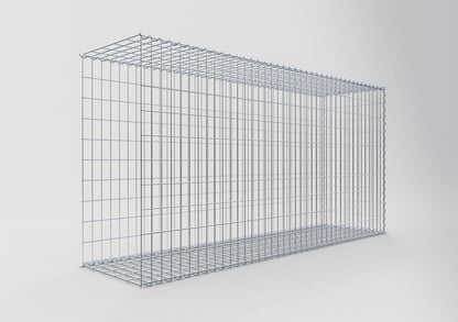 Gavión complementario tipo 2 200 cm x 100 cm x 50 cm (L x A x P), malla 5 cm x 10 cm, espiral