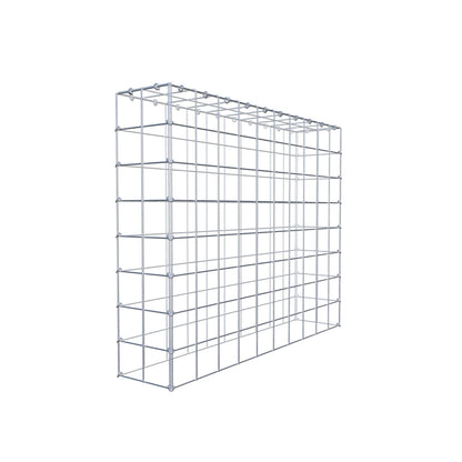 Mounted gabion type 3 100 cm x 80 cm x 20 cm (L x H x D), mesh size 10 cm x 10 cm, C-ring