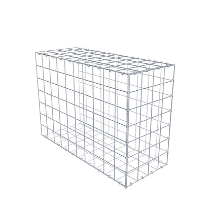 Gabião Tipo 2 100 cm x 70 cm x 40 cm (C x A x P), malhagem 10 cm x 10 cm, anel C