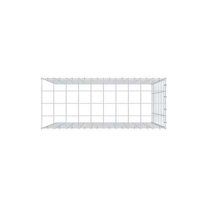 Gabião Tipo 4 100 cm x 90 cm x 40 cm (C x A x P), malhagem 10 cm x 10 cm, anel C