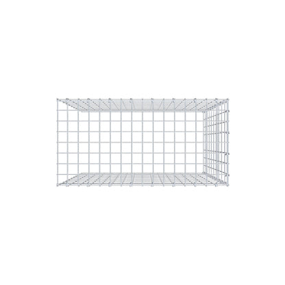 Anbaugabione Typ 4 100 cm x 80 cm x 40 cm (L x H x T), Maschenweite 5 cm x 10 cm, C-Ring