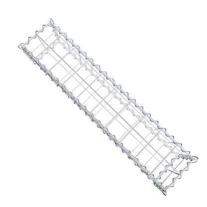 Gabião 100 cm x 20 cm x 20 cm (C x A x P), malhagem 10 cm x 10 cm, espiral
