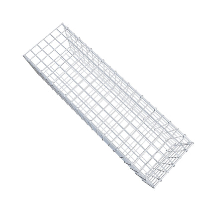 Gavión adicional tipo 2 100 cm x 30 cm x 30 cm (L x A x P), malla 5 cm x 5 cm, anillo en C