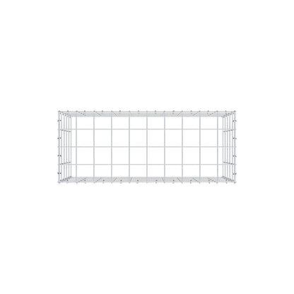 Monteret gabion type 3 100 cm x 50 cm x 40 cm (L x H x D), maskestørrelse 10 cm x 10 cm, C-ring