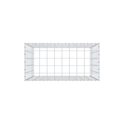 Gabião Tipo 3 100 cm x 100 cm x 50 cm (C x A x P), malhagem 10 cm x 10 cm, anel C