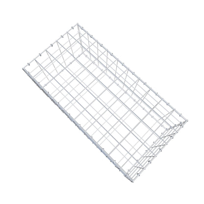 Gabião 100 cm x 40 cm x 50 cm (C x A x P), malhagem 10 cm x 10 cm, anel C
