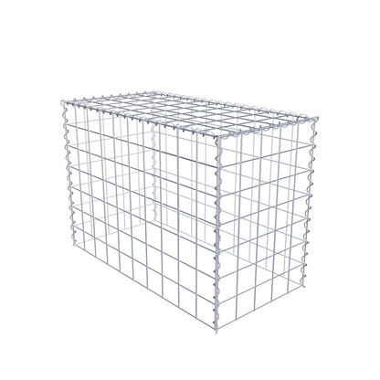 Gavión complementario tipo 3 100 cm x 70 cm x 50 cm (L x A x P), malla 10 cm x 10 cm, espiral