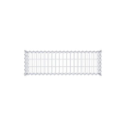 Gabion 100 cm x 20 cm x 30 cm (L x H x P), mailles 5 cm x 10 cm, spirale