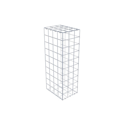 Type 2 oplegkorf 100 cm x 40 cm x 30 cm (L x H x D), maaswijdte 10 cm x 10 cm, C-ring