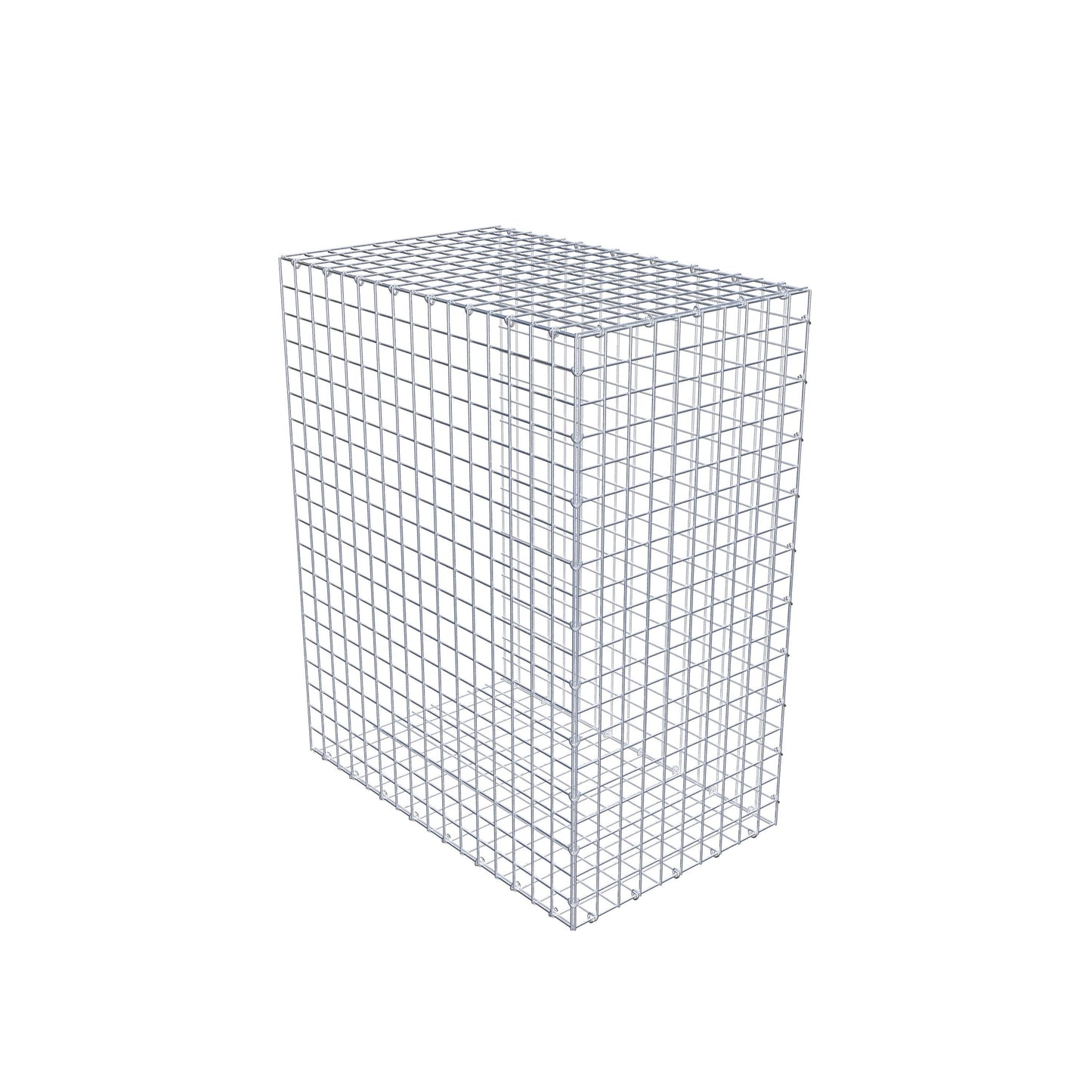 Gavión adicional tipo 2 100 cm x 80 cm x 50 cm (L x A x P), malla 5 cm x 5 cm, anillo en C