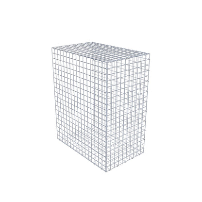 Gavión adicional tipo 2 100 cm x 80 cm x 50 cm (L x A x P), malla 5 cm x 5 cm, anillo en C
