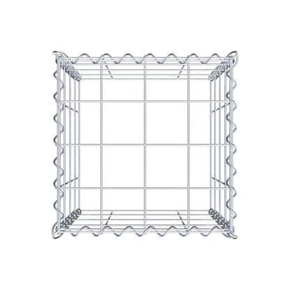 Gavión adicional tipo 3 40 cm x 40 cm x 40 cm (L x A x P), malla 10 cm x 10 cm, espiral