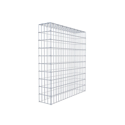 Gabião Tipo 3 100 cm x 90 cm x 20 cm (C x A x P), malhagem 5 cm x 10 cm, anel C