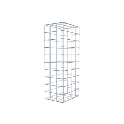 Gavión 100 cm x 40 cm x 30 cm (L x A x P), malla 10 cm x 10 cm, anillo en C