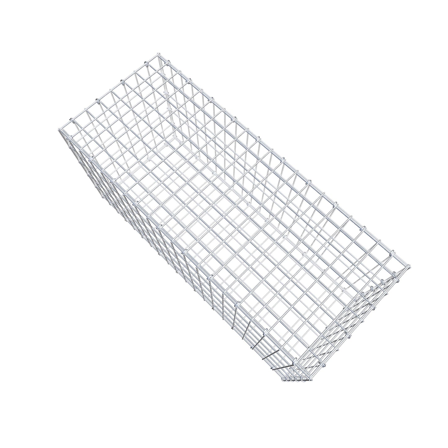 Gabione 100 cm x 50 cm x 40 cm (L x H x T), Maschenweite 5 cm x 10 cm, C-Ring