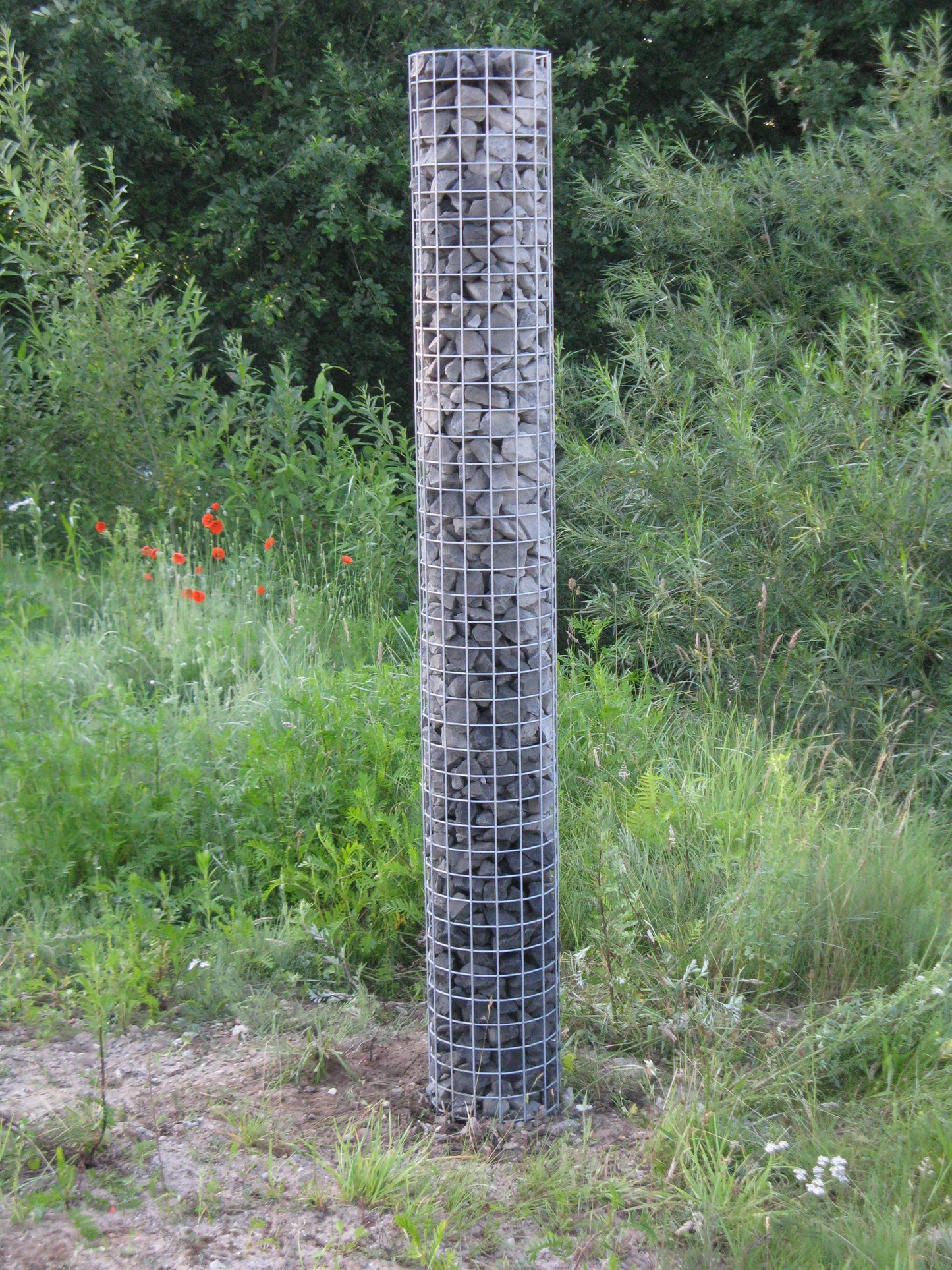 Gabion column diameter 42 cm MW 5 x 5 cm round