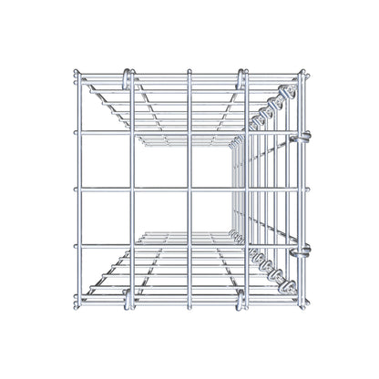 Extra gabion typ 4 100 cm x 20 cm x 20 cm (L x H x D), maskstorlek 5 cm x 10 cm, C-ring