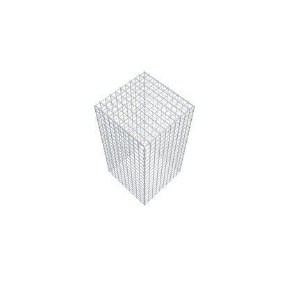 Fourche rapportée type 3 100 cm x 50 cm x 50 cm (L x H x P), mailles 5 cm x 5 cm, anneau C