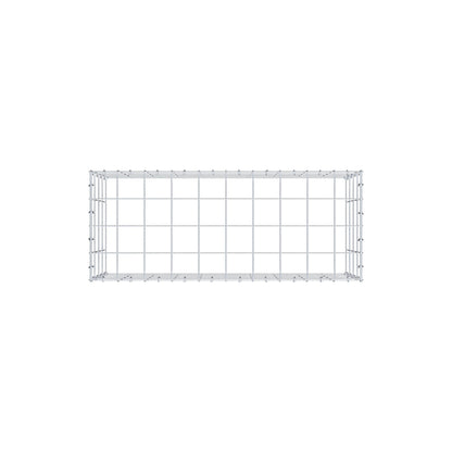 Gavión complementario de tipo 3 100 cm x 40 cm x 40 cm (L x A x P), malla 10 cm x 10 cm, anillo en C