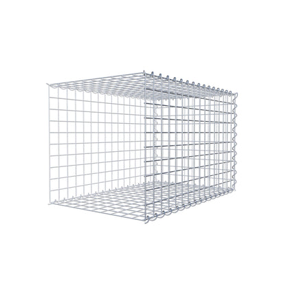 Gavión complementario tipo 2 80 cm x 50 cm x 50 cm (L x A x P), malla 5 cm x 5 cm, espiral