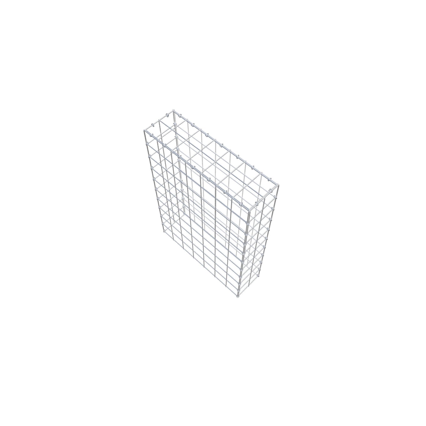 Gavión complementario de tipo 3 100 cm x 70 cm x 20 cm (L x A x P), malla 10 cm x 10 cm, anillo en C