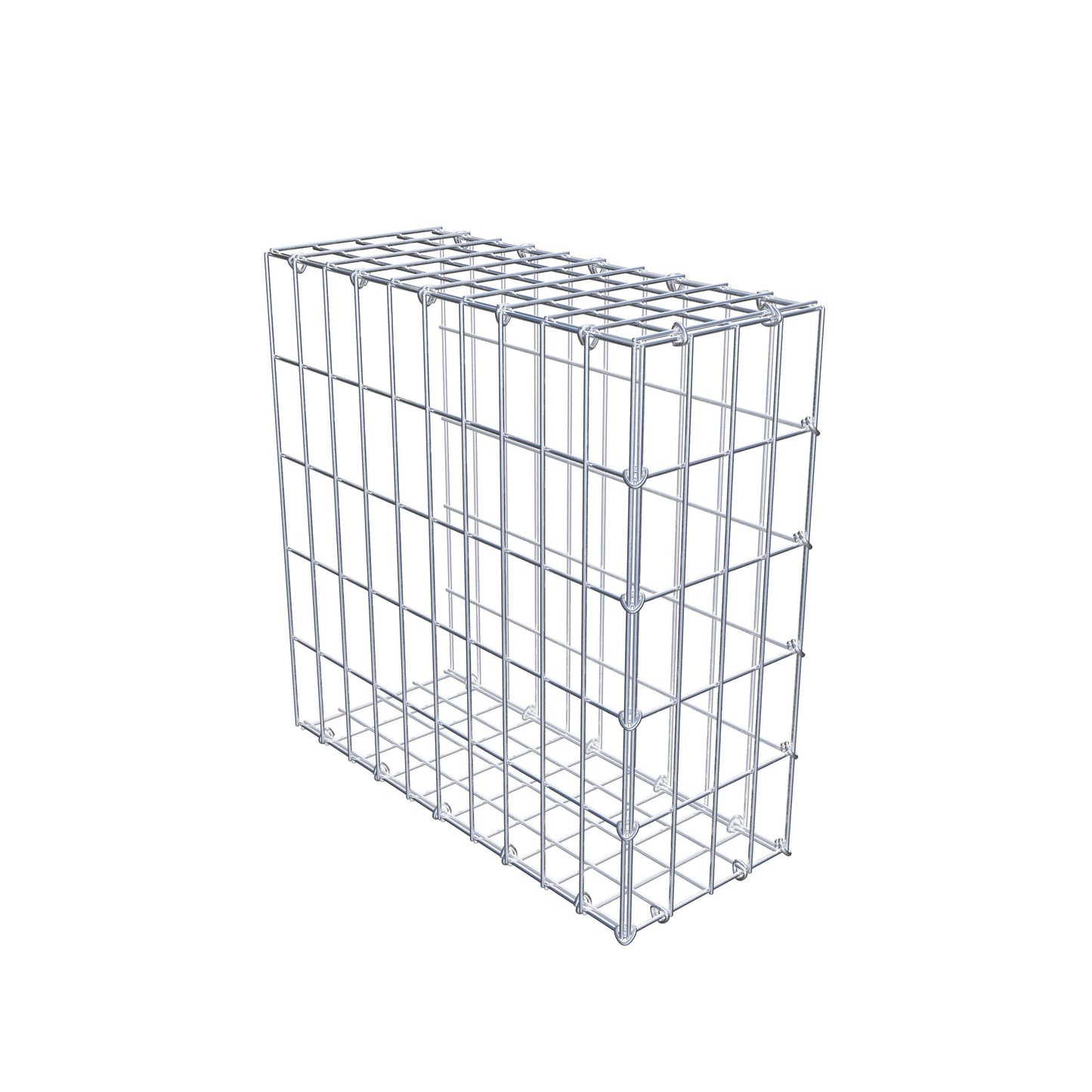 Pila adicional tipo 2 50 cm x 50 cm x 20 cm, malla 5 cm x 10 cm, anillo en C