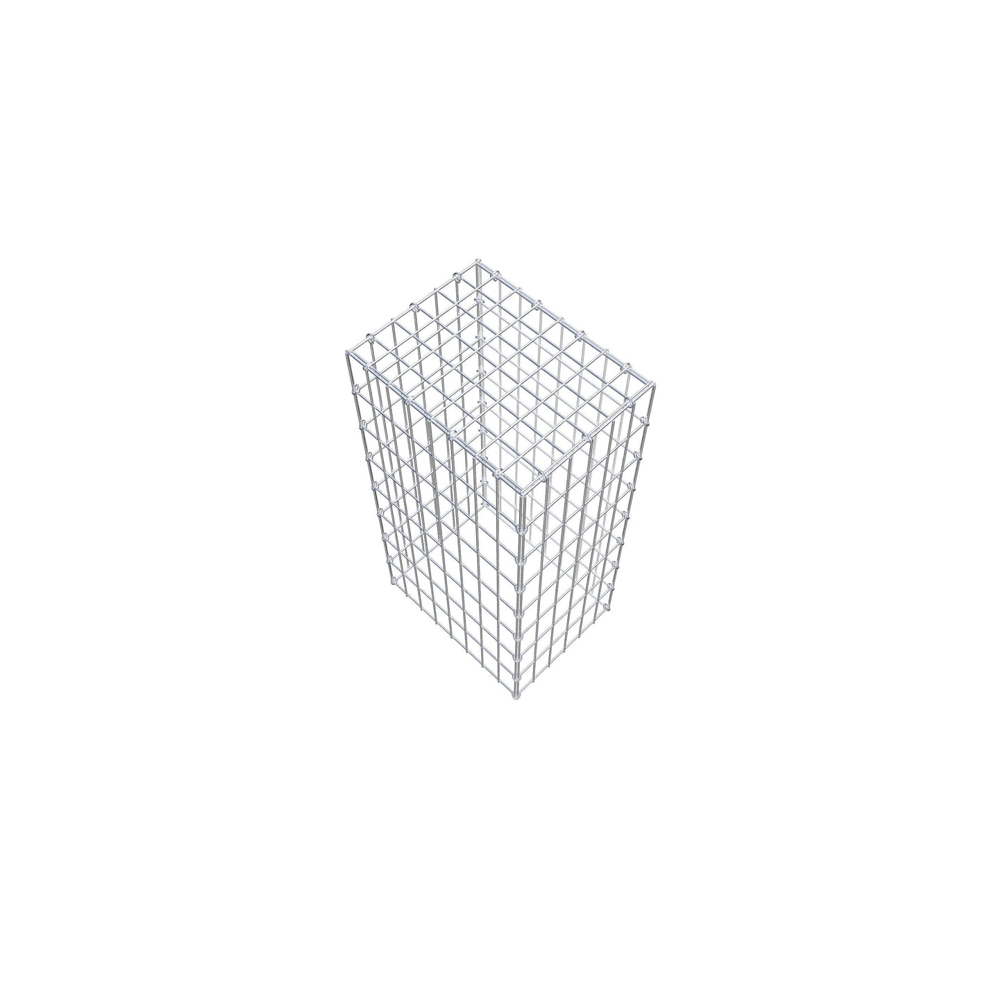 Pila adicional tipo 3 80 cm x 40 cm x 30 cm (L x A x P), malla 5 cm x 10 cm, anillo en C