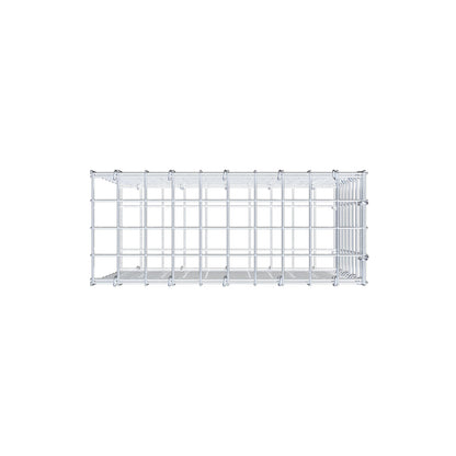 Pila adicional tipo 2 50 cm x 40 cm x 20 cm (L x A x P), malla 5 cm x 5 cm, anillo en C