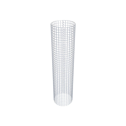 Colonne de gabion ronde 47 cm de diamètre, 200 cm de hauteur, maille 5 cm x 5 cm