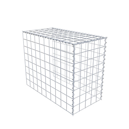 Gavión complementario tipo 4 100 cm x 80 cm x 50 cm (L x A x P), malla 10 cm x 10 cm, espiral
