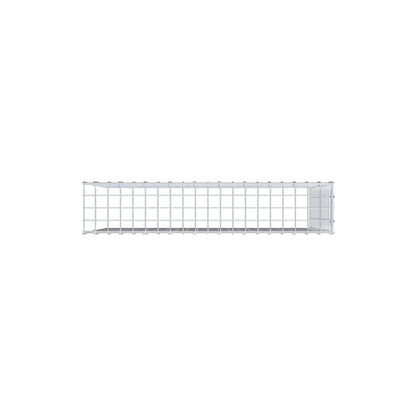 Gabião Tipo 4 100 cm x 70 cm x 20 cm (C x A x P), malhagem 5 cm x 5 cm, anel C