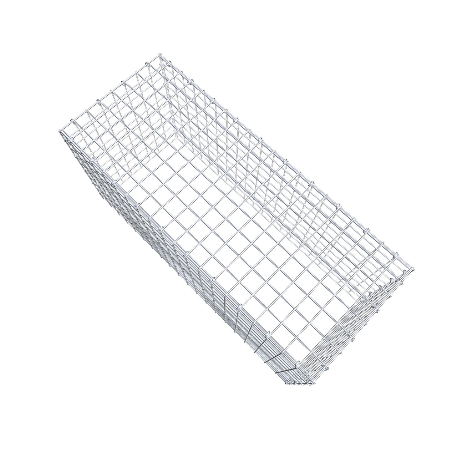 Fourche rapportée type 3 100 cm x 50 cm x 40 cm (L x H x P), mailles 5 cm x 5 cm, anneau C