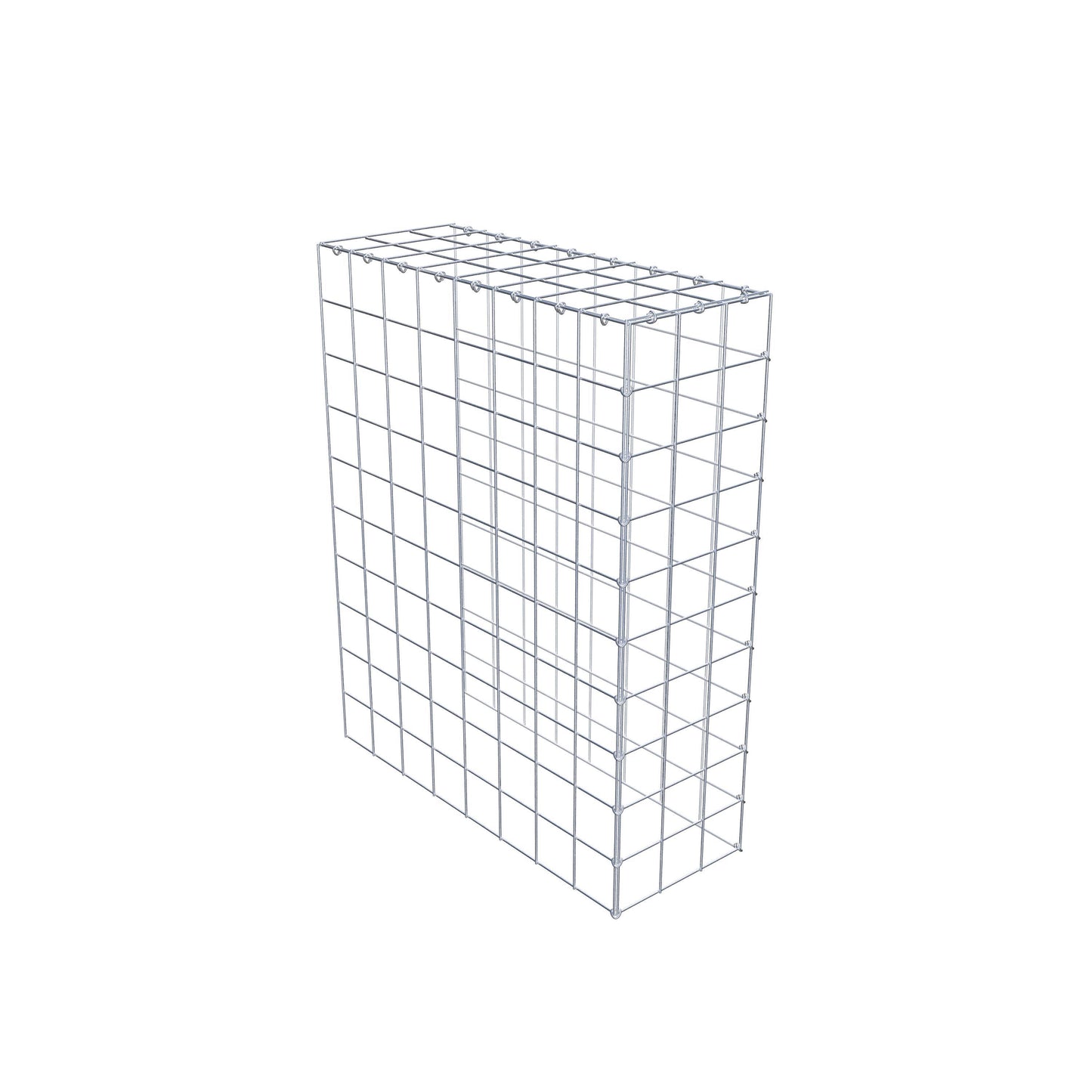 Fourche rapportée type 4 100 cm x 80 cm x 30 cm (L x H x P), mailles 10 cm x 10 cm, anneau C