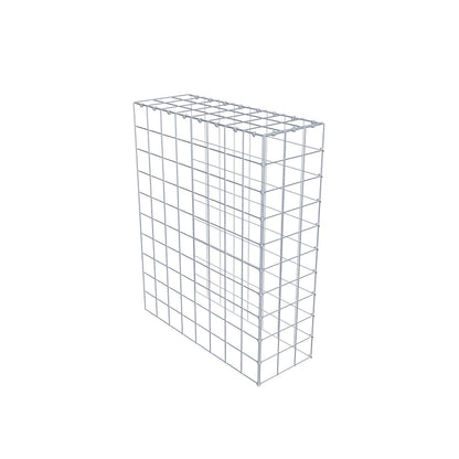 Fourche rapportée type 4 100 cm x 80 cm x 30 cm (L x H x P), mailles 10 cm x 10 cm, anneau C