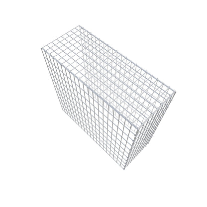 Gabião Tipo 4 100 cm x 100 cm x 40 cm (C x A x P), malhagem 5 cm x 10 cm, anel C