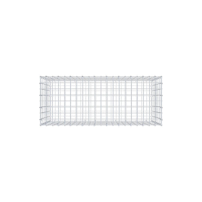 Gabione 100 cm x 60 cm x 40 cm (L x H x T), Maschenweite 5 cm x 10 cm, C-Ring