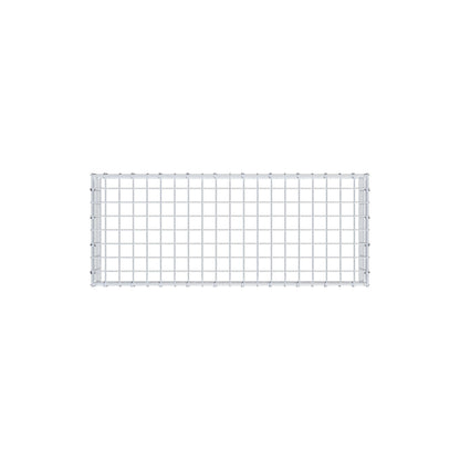 Monteret gabion type 3 100 cm x 20 cm x 40 cm (L x H x D), maskestørrelse 5 cm x 5 cm, C-ring
