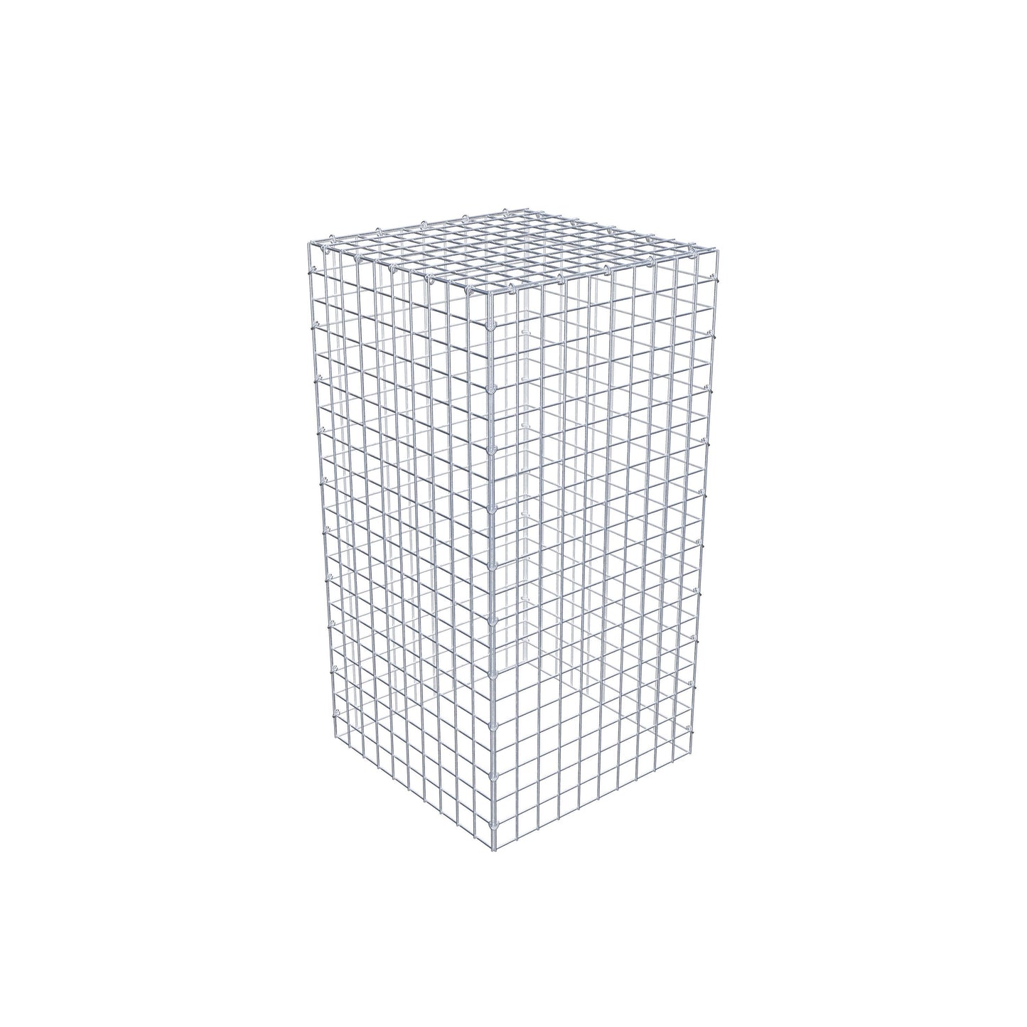 Fourche rapportée type 3 100 cm x 50 cm x 50 cm (L x H x P), mailles 5 cm x 5 cm, anneau C