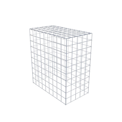 Gavión complementario de tipo 3 100 cm x 90 cm x 50 cm (L x A x P), malla 10 cm x 10 cm, anillo en C