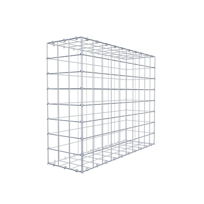 Gabion 100 cm x 80 cm x 30 cm (L x H x D), maskstorlek 10 cm x 10 cm, C-ring