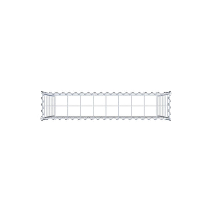 Gabião Tipo 3 100 cm x 70 cm x 20 cm (C x A x P), malhagem 10 cm x 10 cm, espiral