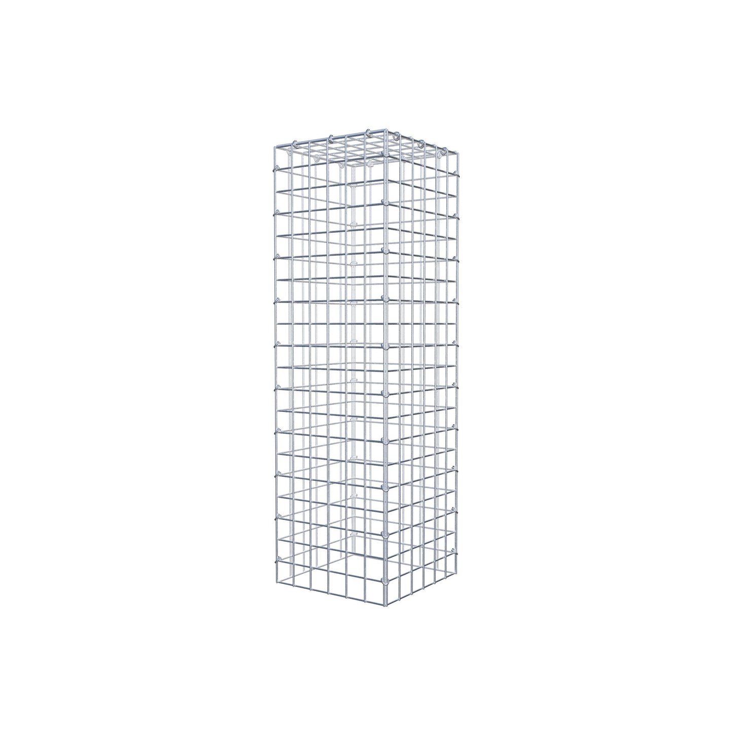 Gabbione aggiuntivo di tipo 3 100 cm x 30 cm x 30 cm (L x A x P), maglia 5 cm x 5 cm, anello a C