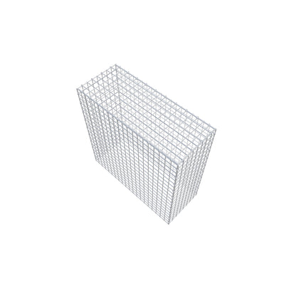 Monteret gabion type 3 100 cm x 100 cm x 40 cm (L x H x D), maskestørrelse 5 cm x 5 cm, C-ring
