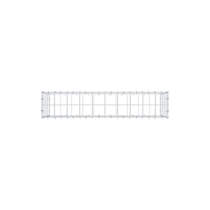 Gabion 100 cm x 40 cm x 20 cm (L x H x D), maskstorlek 10 cm x 10 cm, C-ring