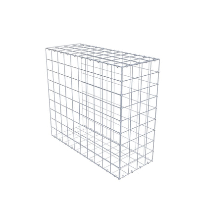 Gabião Tipo 2 100 cm x 90 cm x 40 cm (C x A x P), malhagem 10 cm x 10 cm, anel C